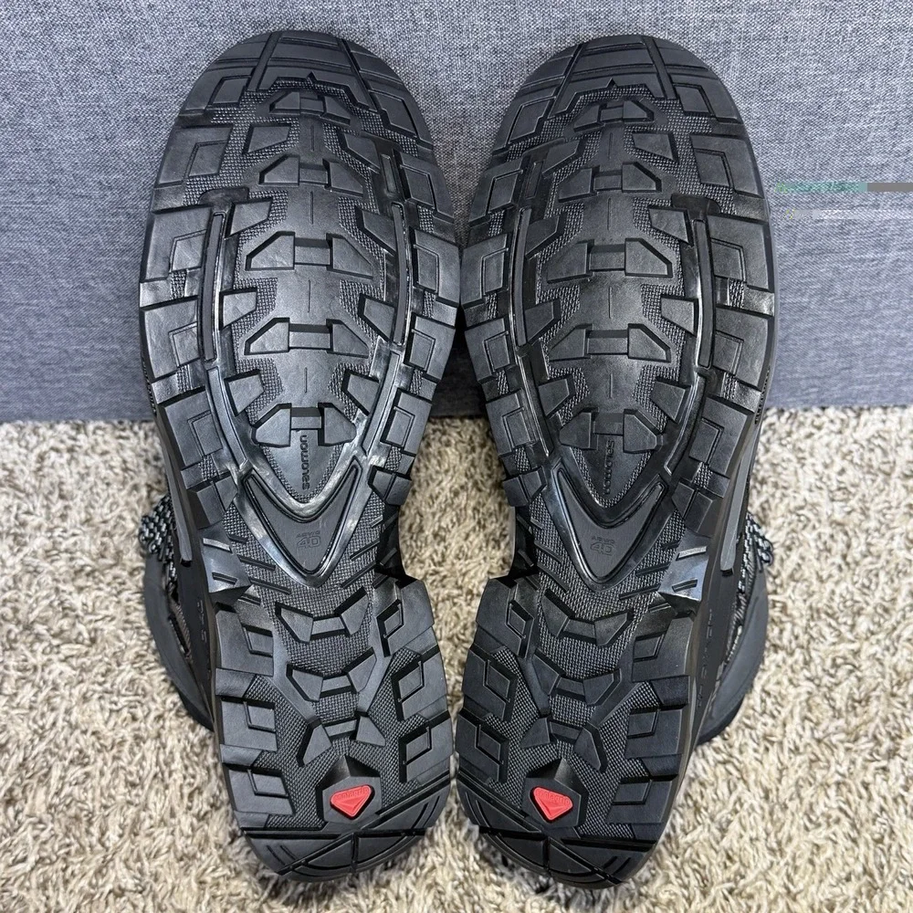 Salomon Quest 4 GTX Gore-Tex Hiking Boots Mens 10 Gray Waterproof Tactical NEW - Picture 8 of 11